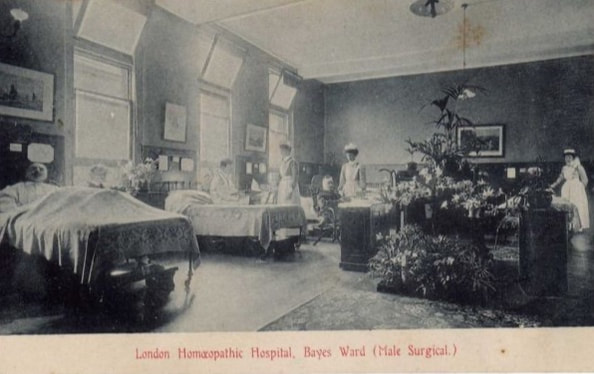 Postkarte Postcard Royal London Homeopathic Hospital